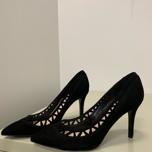 Nine West Shoes - Nine West Jenita Pointed Toe Cut  out Pumps .
